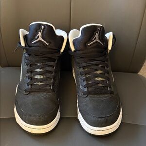 Nike Air Jordan 5 Retro “Moonlight” Men's Black and White Sneakers